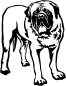 Preview: Aufkleber Old English Mastiff