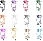 Preview: Autoaufkleber "Jack Russell Terrier" Kontur