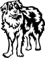 Preview: Aufkleber Australian Shepherd