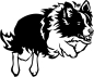 Preview: Aufkleber Border Collie