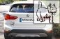 Preview: Autoaufkleber "West Highland Terrier" Kontur