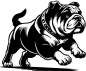 Preview: Aufkleber Englische Bulldogge