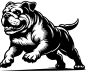 Preview: Aufkleber Englische Bulldogge