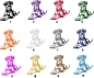 Preview: Autoaufkleber "Catahoula" Kontur