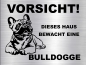 Preview: Hundeschild Französische Bulldogge