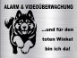 Preview: Hundeschild American Akita