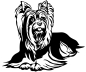 Preview: Aufkleber Australian Silky Terrier