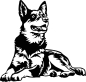 Preview: Aufkleber Australian Cattle Dog