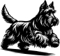 Preview: Aufkleber Scottish Terrier