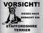 Preview: Hundeschild American Staffordshire Terrier