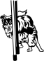 Preview: Agility Australian Shepherd Silhouette