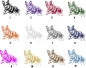 Preview: Autoaufkleber "Australian Cattle Dog" Kontur