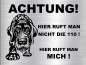 Preview: Hundeschild Deutsch Drahthaar