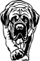 Preview: Aufkleber Old English Mastiff