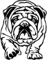 Preview: Aufkleber Englische Bulldogge