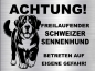 Preview: Hundeschild Großer Schweizer Sennenhund