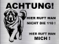 Preview: Hundeschild Kangal