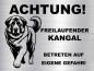 Preview: Hundeschild Kangal