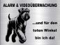 Preview: Hundeschild Riesenschnauzer