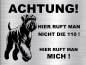 Preview: Hundeschild Riesenschnauzer