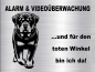 Preview: Hundeschild Rottweiler