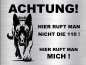 Preview: Hundeschild Hollandse Herder
