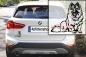 Preview: Autoaufkleber "Wolfsspitz" Kontur