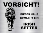 Preview: Hundeschild Irish Wolfhound
