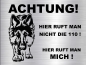 Preview: Hundeschild Deutscher Schäferhund