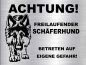 Preview: Hundeschild Deutscher Schäferhund