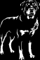 Preview: Aufkleber Rottweiler