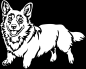 Preview: Aufkleber Welsh Corgi