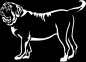 Preview: Aufkleber English Mastiff