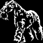 Preview: Aufkleber Kerry Blue Terrier