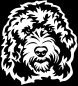 Preview: Aufkleber Labradoodle