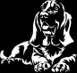 Preview: Aufkleber Basset Hound