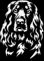 Preview: Aufkleber Field Spaniel Kopf