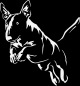 Preview: Aufkleber Bullterrier Kopf