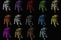 Preview: Autoaufkleber "Mops" Kontur