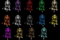 Preview: Autoaufkleber "Cavalier King Charles Spaniel" Kontur