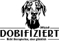 Preview: Aufkleber Dobermann