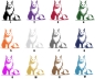 Preview: Katzenaufkleber Maine Coon