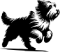 Preview: Aufkleber Bearded Collie