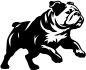 Preview: Aufkleber Englische Bulldogge