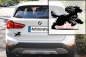 Preview: Autoaufkleber Englischer Cocker Spaniel rennend Silhouette