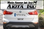 Preview: Aufkleber "Mein Name ist Akita Inu"