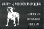 Preview: Schieferplatte American Staffordshire Terrier
