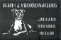 Preview: Schieferplatte American Staffordshire Terrier