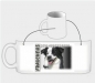 Preview: Fototasse Border Collie Herrchen/Frauchen