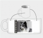 Preview: Fototasse Border Collie Herrchen/Frauchen